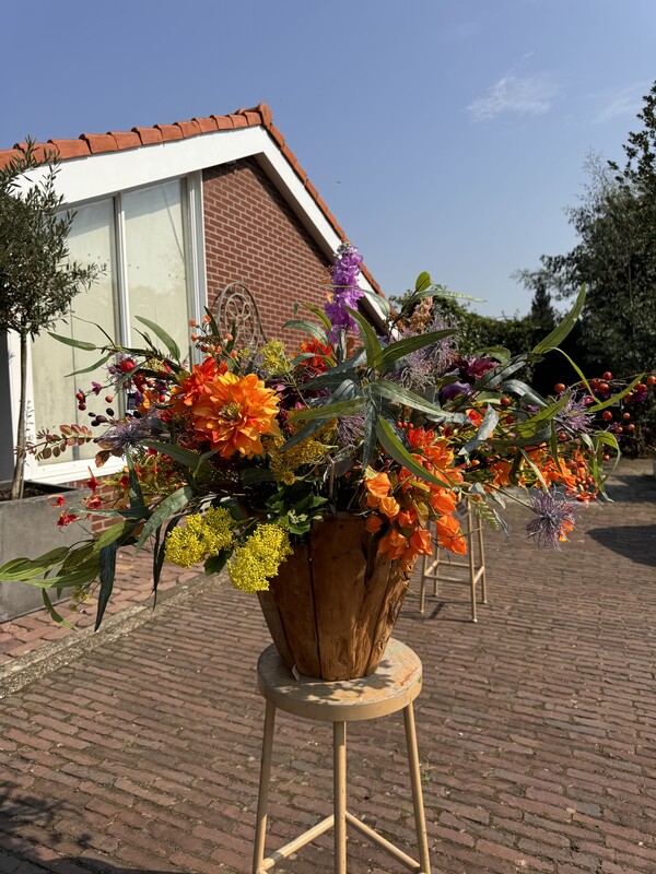 Zijden bloemen